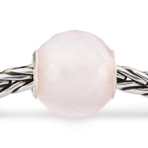 Trollbeads Gefacetteerde Rozenkwarts kraal TSTBE-00031