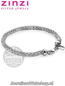 images/productimages/small/zinzi-armband-ZIA1057-zilver-popcorn.jpg