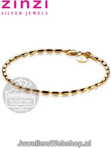 Zinzi Armband ZIA1125G Fantasie Ovaal Goudkleurig