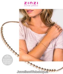 Zinzi armband met bolletjes ZIA1657R