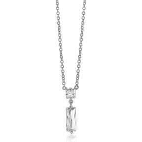 zinzi fantasie collier met zirkonia hanger ZIC2056