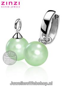 images/productimages/small/zinzi-creolen-ZICH266M-zilver-parel-mintgroen-10mm.jpg