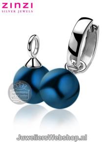 images/productimages/small/zinzi-creoolhanger-ZICH266B-zilver-blauw-parel-10mm.jpg