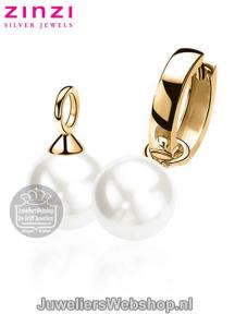 images/productimages/small/zinzi-creoolhanger-ZICH266WG-goud-parel-wit-10mm.jpg