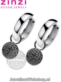 images/productimages/small/zinzi-creoolhanger-ZICH915Z-zilver-zirkonia-zwart-rond.jpg