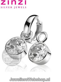 images/productimages/small/zinzi-creoolhangers-ZICH186W-rond-zirconia-wit-2.jpg