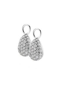 zinzi druppelvormige creoolhangers met zirconia ZICH1591
