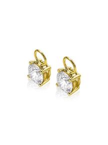 zinzi gold zgch143 gouden creolenhangers zirconia