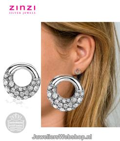zinzi zio1757 oorknop rond zirconia