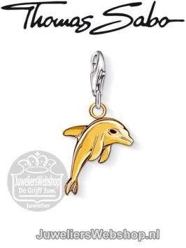 Thomas Sabo Bedel 0916-427-12 Dolphin Charm Goud