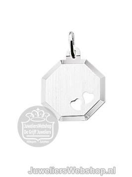 Zilver Graveerplaatje