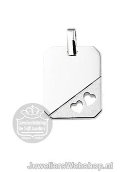 Zilver Graveerplaatje