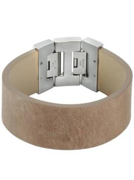 Leren armband Dacaya Rock Edge Sand 28mm F102228