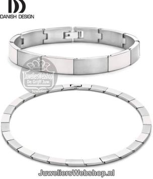 Danish Design Nibe IJ102N1 Collier Dames Titanium