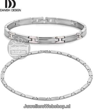 Danish Design Broby IJ104N1 Collier Dames Titanium