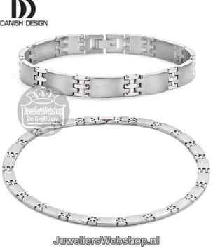 Danish Design Herning IJ106N1 Collier Dames Titanium