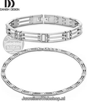 Danish Design Beder IJ119B1 Armband Dames Titanium
