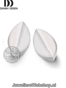 Danish Design Odense IJ120E1 Oorbellen Dames Titanium