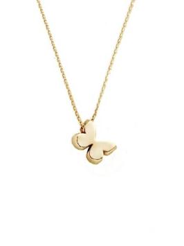 gouden initials vlinder collier Joy de la Luz Yi-Butterfly