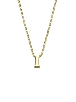 gouden initials letter I collier Joy de la Luz Yi-I