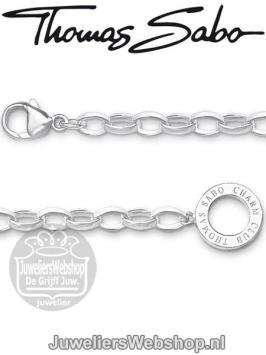 Thomas Sabo Ketting X0199-001-12-L60 Zilver 60cm