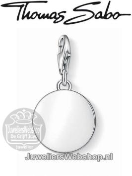 Thomas Sabo Bedel 1078-001-12 Disc Charm Zilver