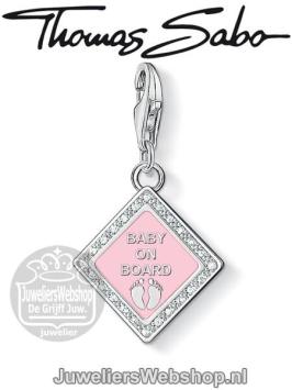 Thomas Sabo Bedel 1117-041-9 Baby on Board Charm Zilver