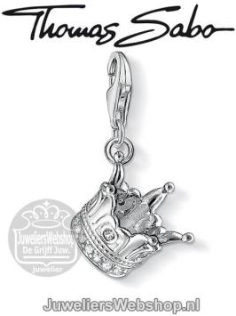 Thomas Sabo Bedel 1118-051-14 Crown Charm Zilver
