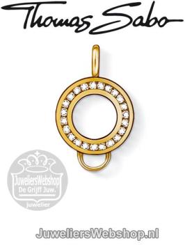 Thomas Sabo Aanhanger X0185-414-14 Bedel hanger Goud