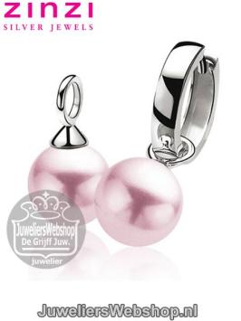 Zinzi Creoolhanger ZICH266R Parels Roze