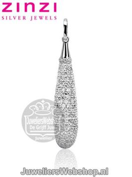 Zinzi Hanger ZIH935 Zilver Pegel Wit