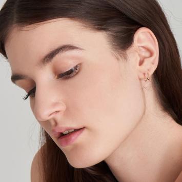Ania Haie 14kt Gold Oorbellen EAU001-01YG