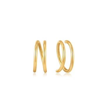 Ania Haie 14kt Gold Oorbellen EAU001-01YG