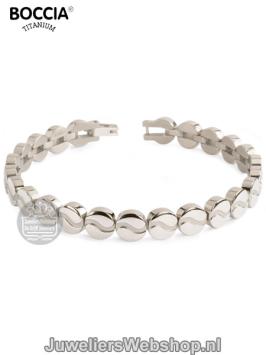 boccia 03023-01 titanium dames armband zilver