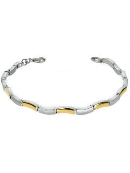 boccia damesarmband 0370-02 titanium bicolor