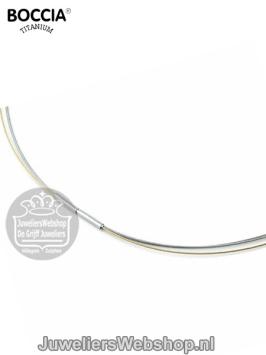 boccia ketting 0804-02 bicolor 45cm