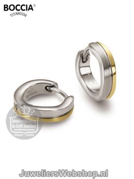 boccia titanium creolen bicolor 0563-02