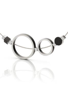 Clic collier staaldraad met aluminium hangers C186Z