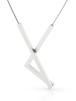 Clic collier staaldraad met aluminium hangers C207