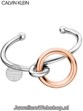Calvin Klein Clink Armband KJ9PPF20010S Bicolor