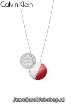 Calvin Klein Spicy Ketting KJ8RRN040100 rood