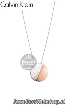 Calvin Klein Spicy Ketting KJ8RPN200100 Rosegoud met Zilver