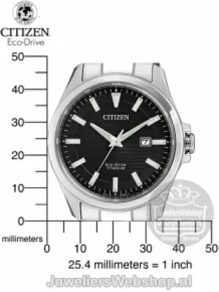citizen BM7470-84E herenhorloge titanium