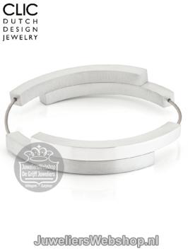 Clic armband A32 mat en glanzend