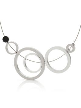 Clic collier staaldraad met aluminium hangers C188