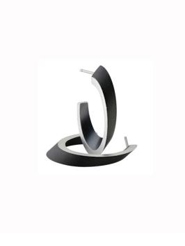 clic oorsteker O21Z zwart