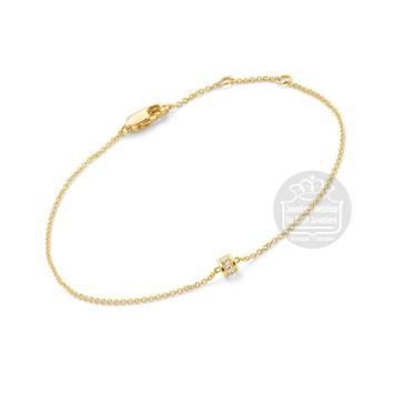 Excellent Jewelry Amband AP116614 geelgoud briljant 0,05 crt. geelgoud