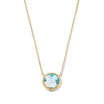 Excellent Jewelry Collier CE137500 geelgoud topaas