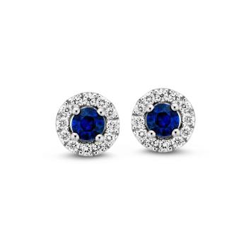 Excellent Jewelry Oorbellen OG215438 witgoud briljant