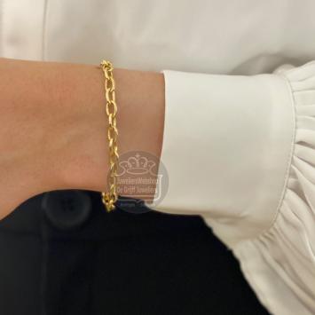 Fjory Gouden Anker Armband 40-ANKG05019